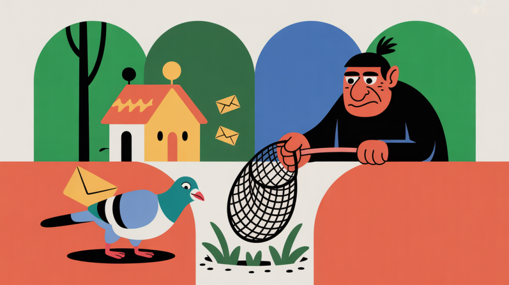 Why Emails Go to Spam (And How to Fix It) 1 whimsical fable style illustration for a NLkOrCjNTvy8QWelobT0jg MPKJyF9RQ8yJthArc gWCQ
